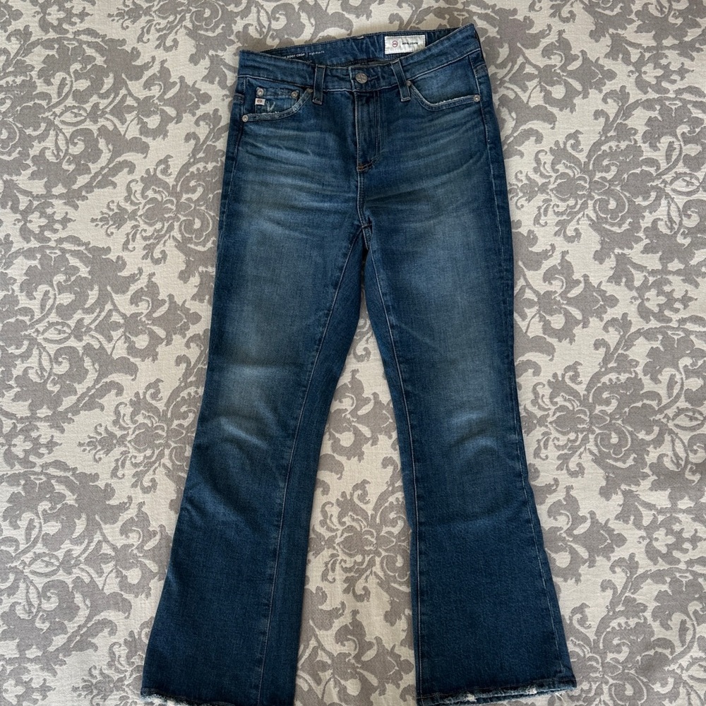 AG Denim Farrah Boot Crop